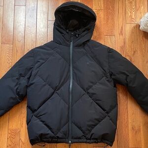 Carhartt WIP Trevor Men's Black Hooded Puffer Coat